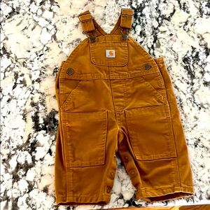 Carhartt Kids Brown Overalls